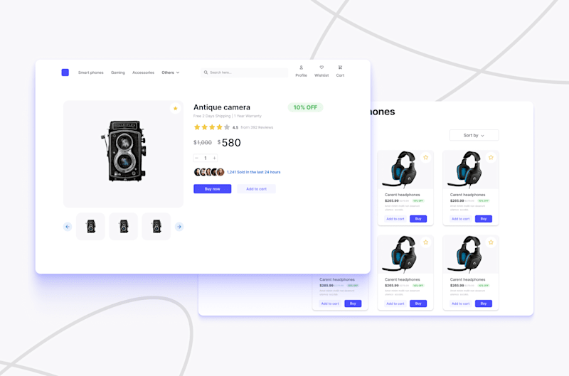 Cover image for Digital Product E-commerce Website
