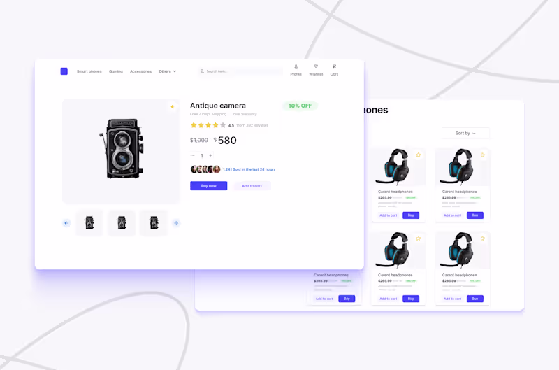 Cover image for Digital Product E-commerce Website