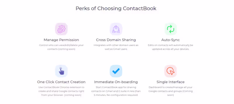 Cover image for Contactbook - Contact Sharing App