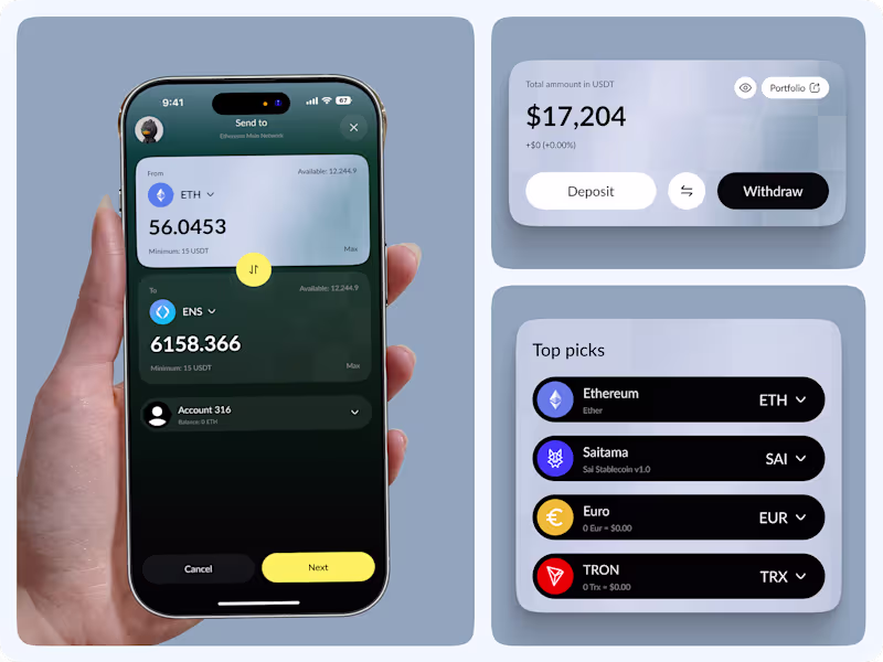 Cover image for Blockchain Wallet Mobile App