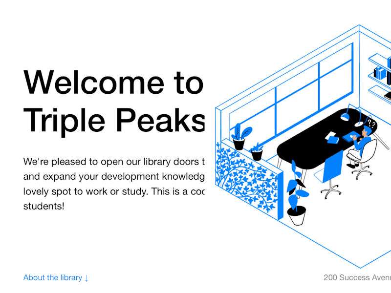Cover image for Triple Peaks Library