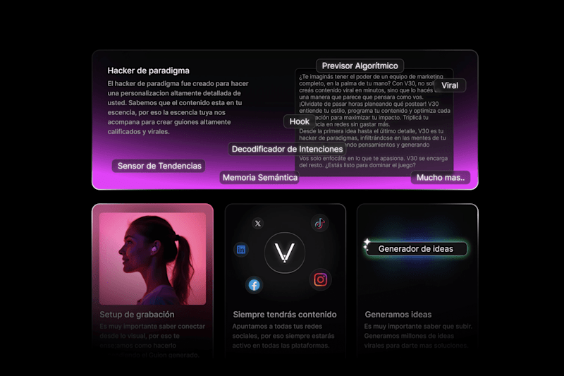 Cover image for V30 Website