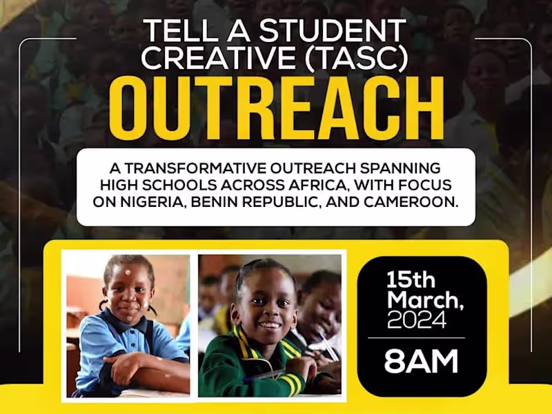 Cover image for TELL A STUDENT CREATIVE OUTREACH || Adeyemo Jesutofunmi Janet |…
