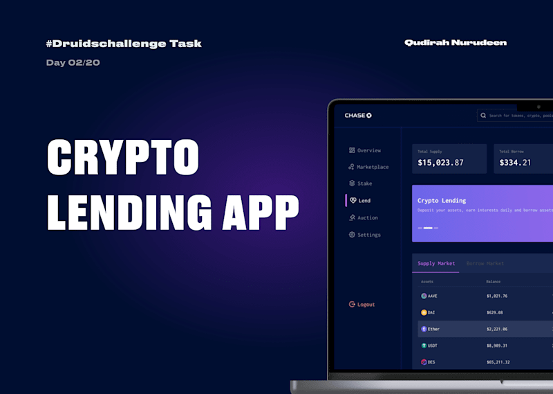 Cover image for Crypto Lending Web App