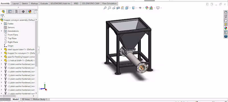 Cover image for Hopper Conveyor System Design