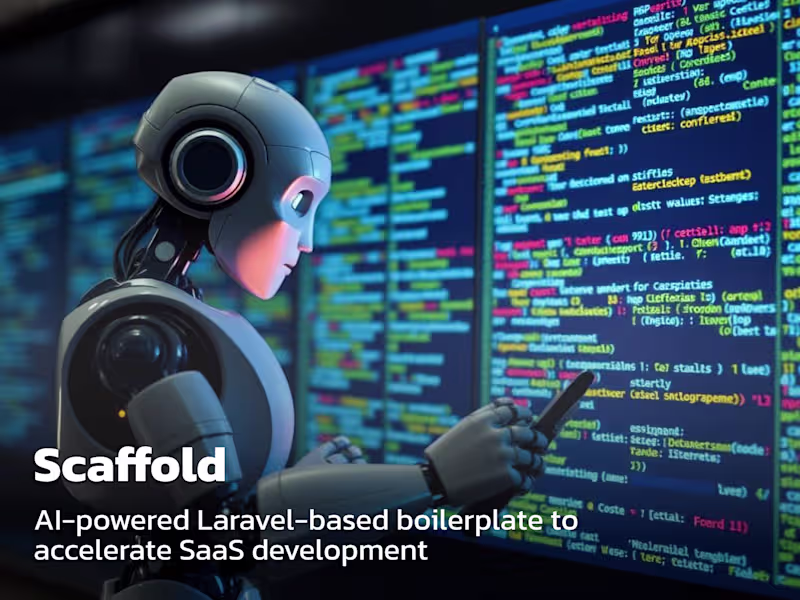 Cover image for Scaffold, an AI-powered SaaS acceleration boilerplate
