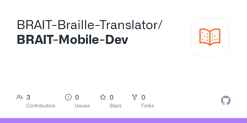 Cover image for Brait Translator Mobile App Development