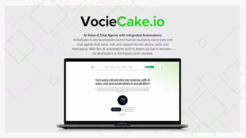 Cover image for AI Voice & Chat Automation Platform