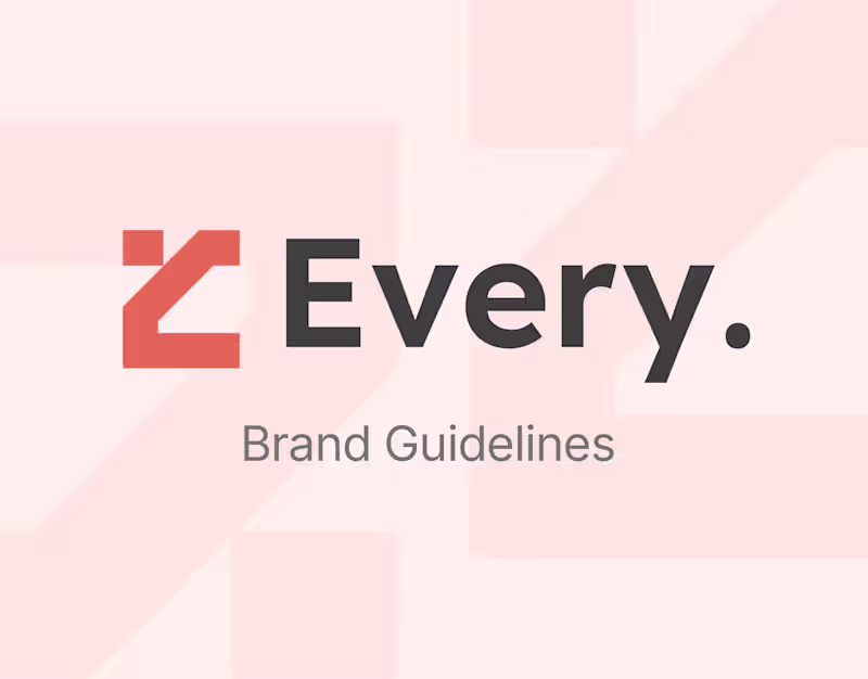 Cover image for Every Interiors Logo | Brand Guideline