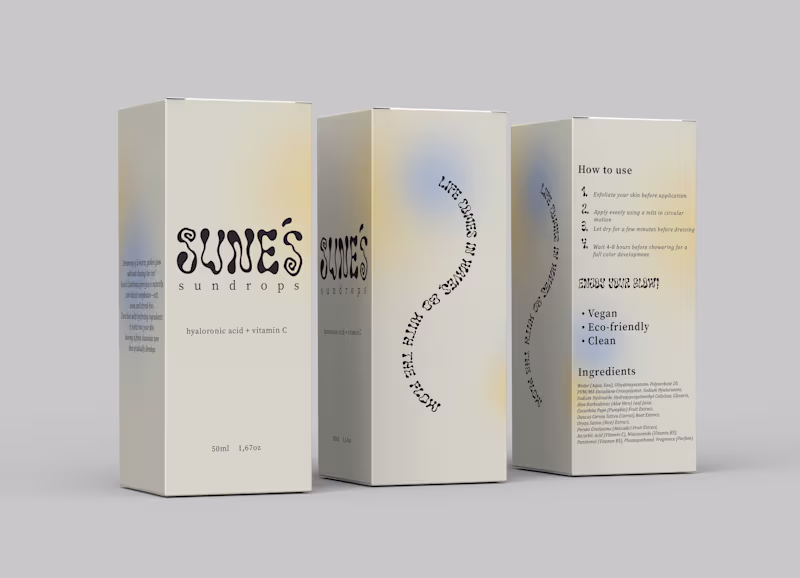 Cover image for Brand identity - Sune's Sundrops