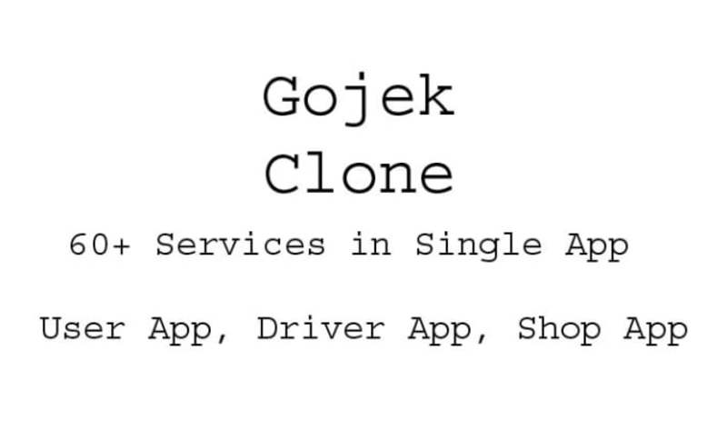 Cover image for I will create gojek clone application