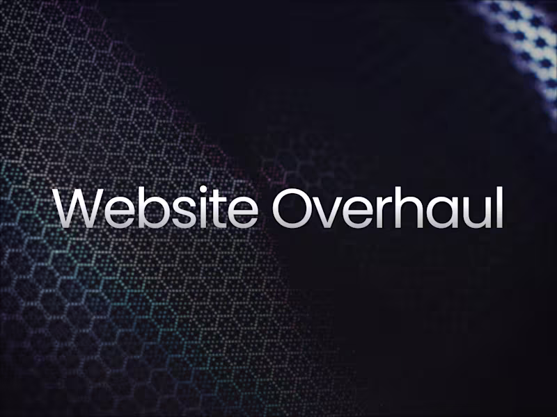 Cover image for Complete Website Redesign: Revamp Your website