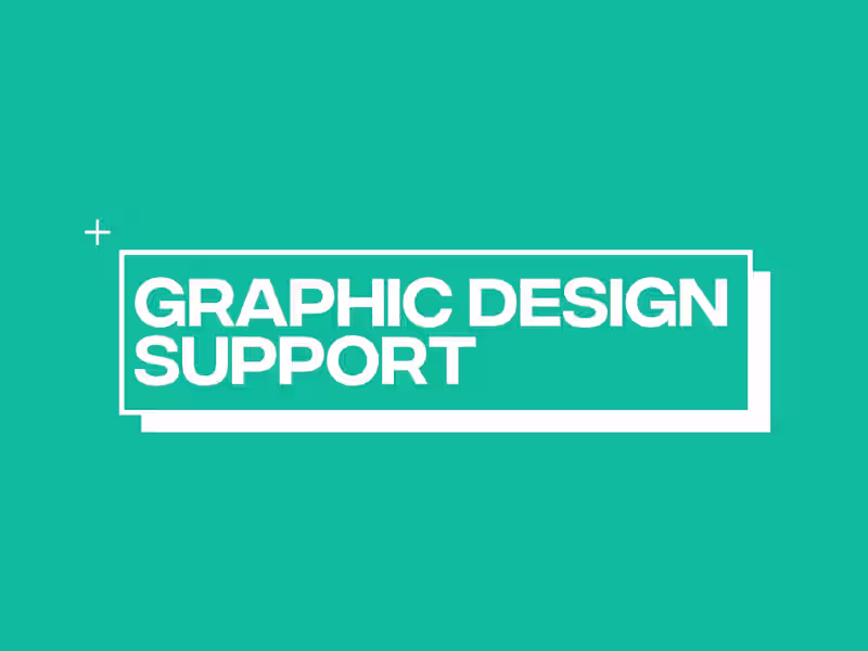 Cover image for Graphic Design Support