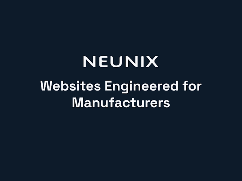 Cover image for Neunix Website Design & Development