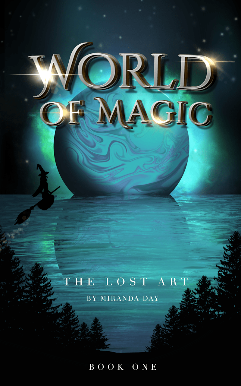 Cover image for Illustrated Book Cover Design for a Fantasy Novel