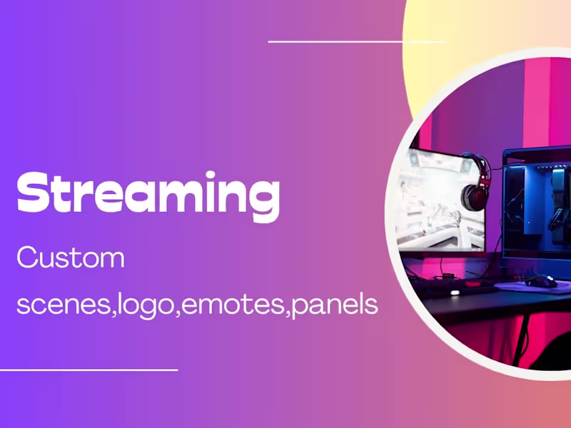 Cover image for Twitch Scenes & About Panels