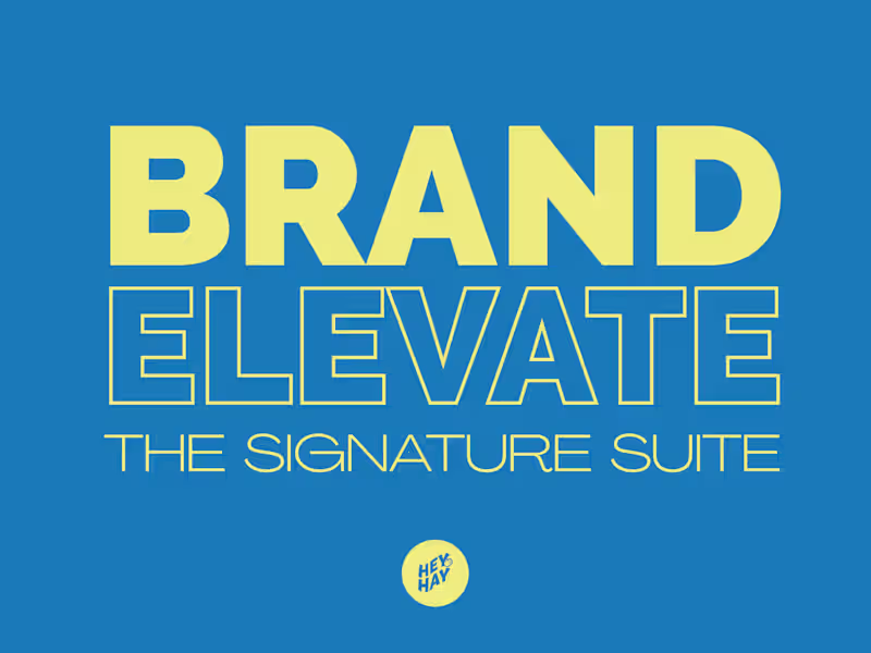 Cover image for Brand Elevate: The Signature Suite