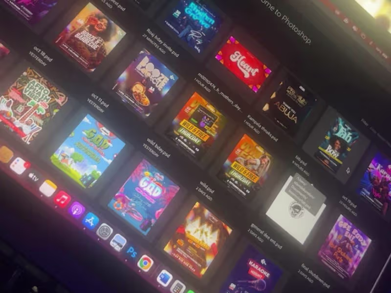 Cover image for I will design a visual compelling flyer for your organisation 