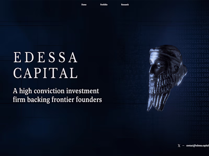 Cover image for Edessa Capital | Web Development