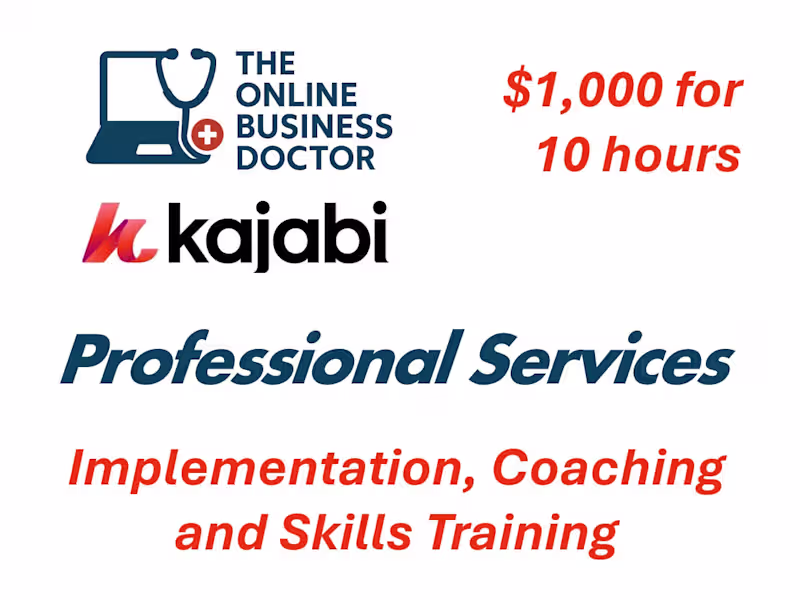 Cover image for Kajabi Professional Services