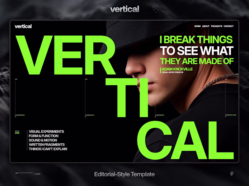 Cover image for Vertical