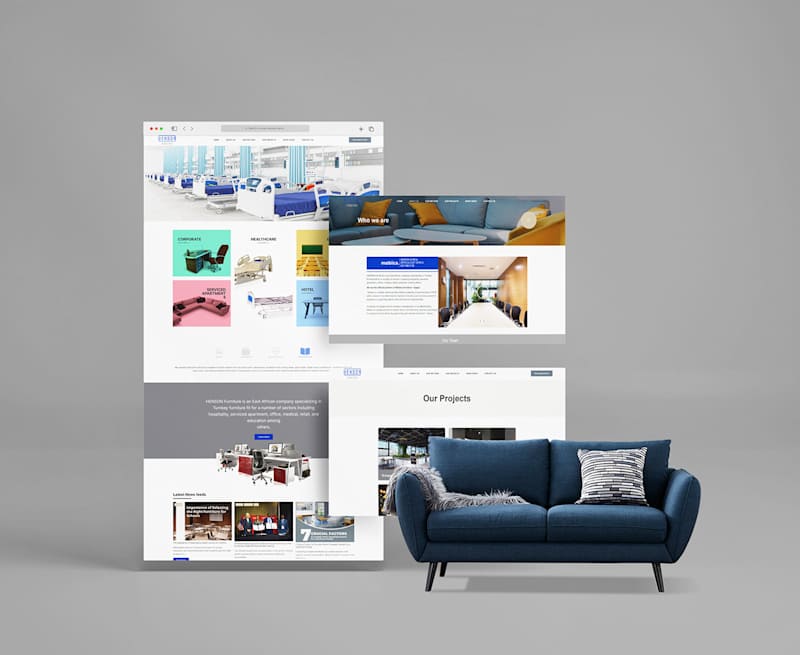 Cover image for Henson Furniture Website Design and Development