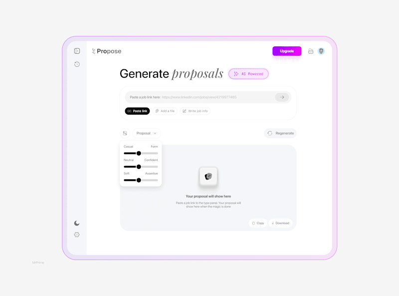 Cover image for Ai Proposal Generator