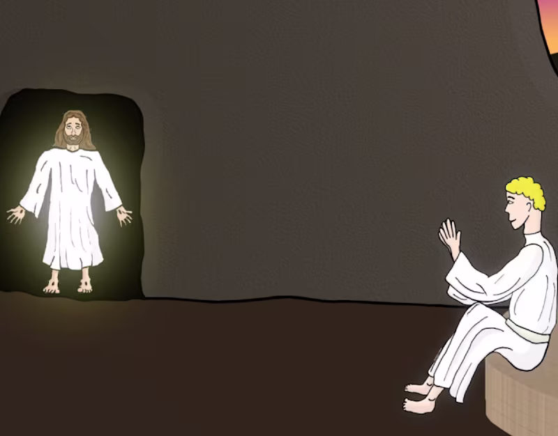 Cover image for Matthew 28:2