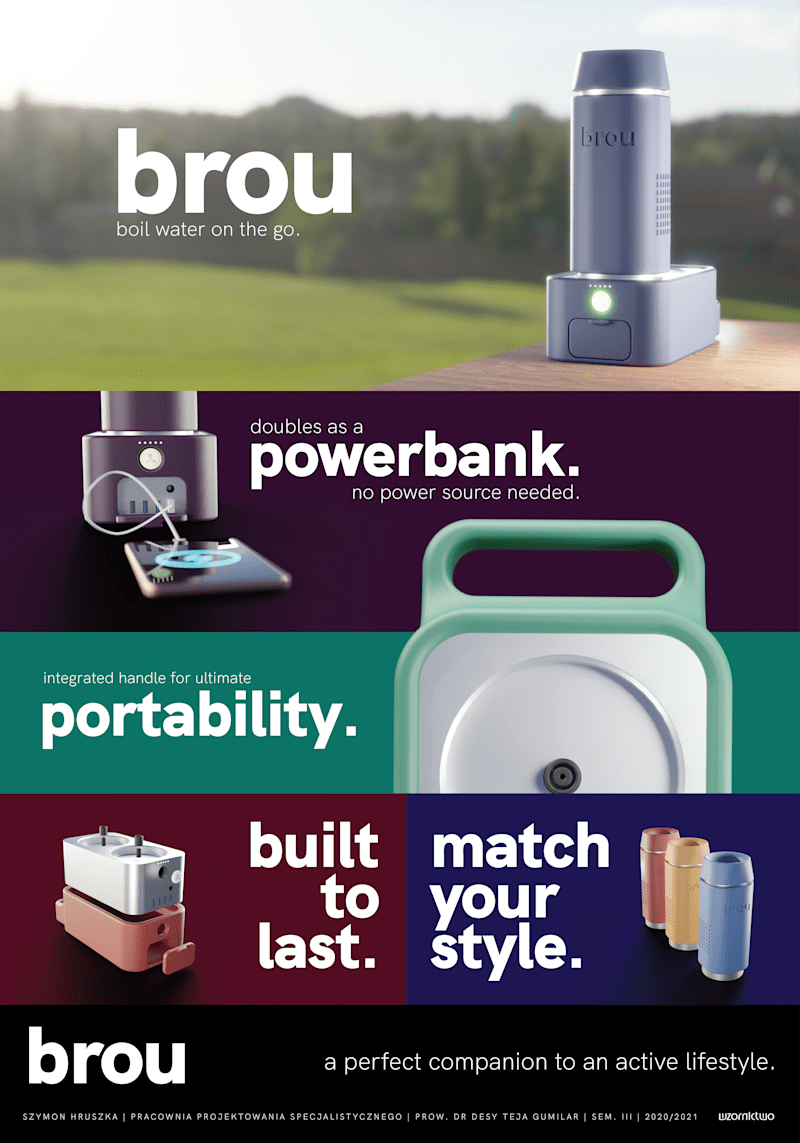 Cover image for BROU - a portable hot beverage station