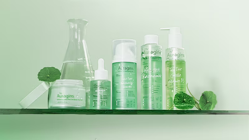 Cover image for The Auragins Brand Identity on Behance