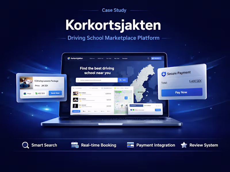 Cover image for Körkortsjakten - Sveriges trafikskolor | Körkortsjakten