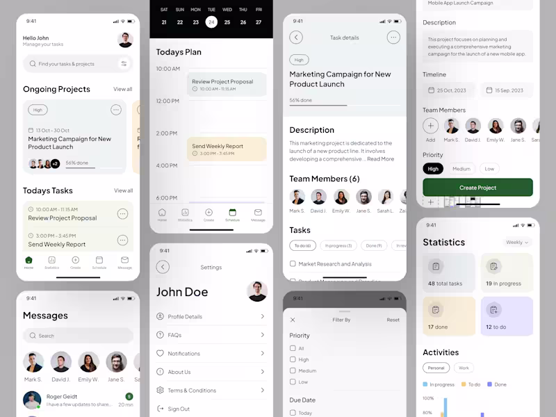 Cover image for Productivity App