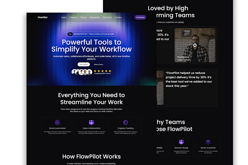 Cover image for FlowPilot – Streamlining Team Workflows for Scale