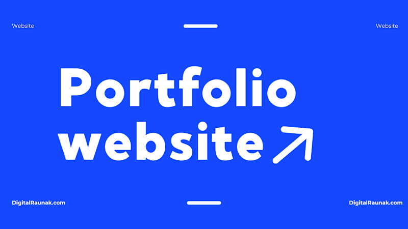 Cover image for Portfolio Website 