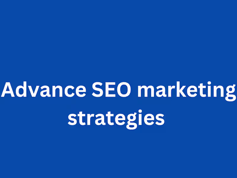 Cover image for I will 10x your income with advance seo marketing strategies 