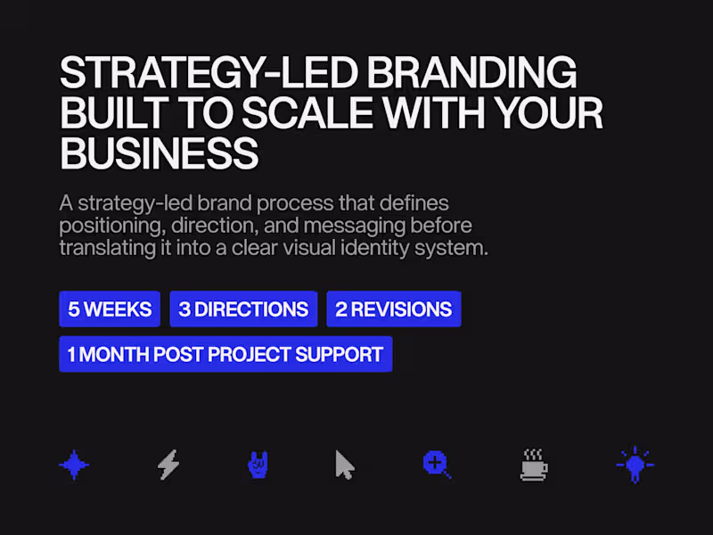 Cover image for Brand Strategy & Visual Identity 