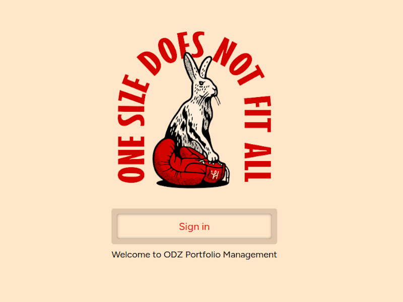 Cover image for ODZ Portfolio Management