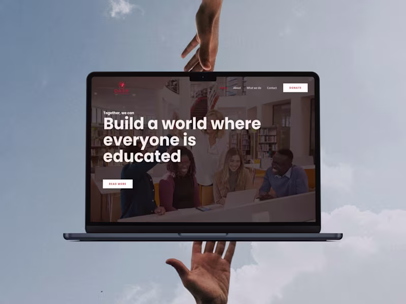 Cover image for Brand Website Launch For Nonprofit Organization 