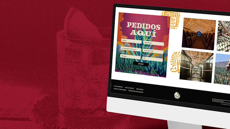 Cover image for Casa Distales - Web Site/ Branding on Behance