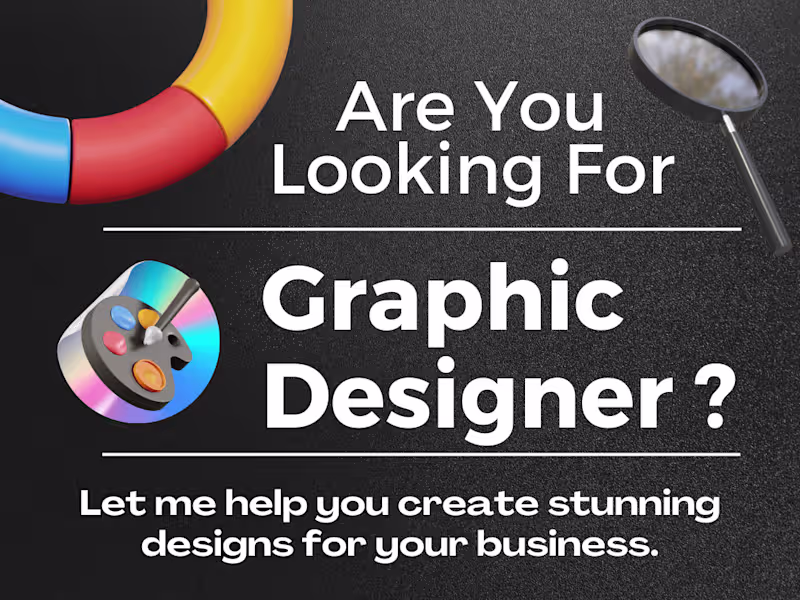Cover image for Attractive graphic designs, unique logos & social media posts