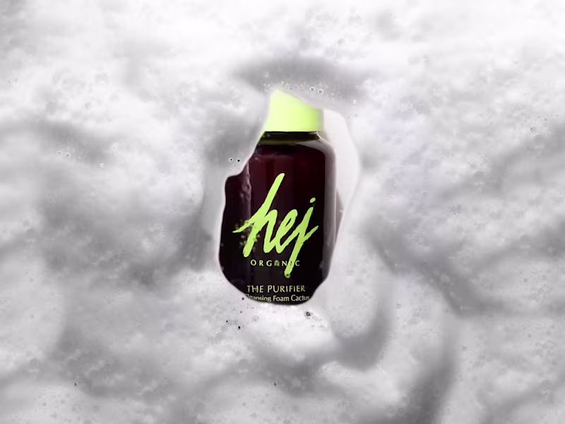 Cover image for Clean Looks for Clean Beauty – Visuals for Hej Organic