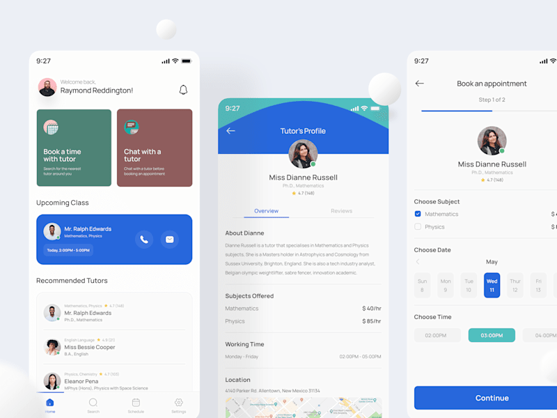 Cover image for Tutor Finder App