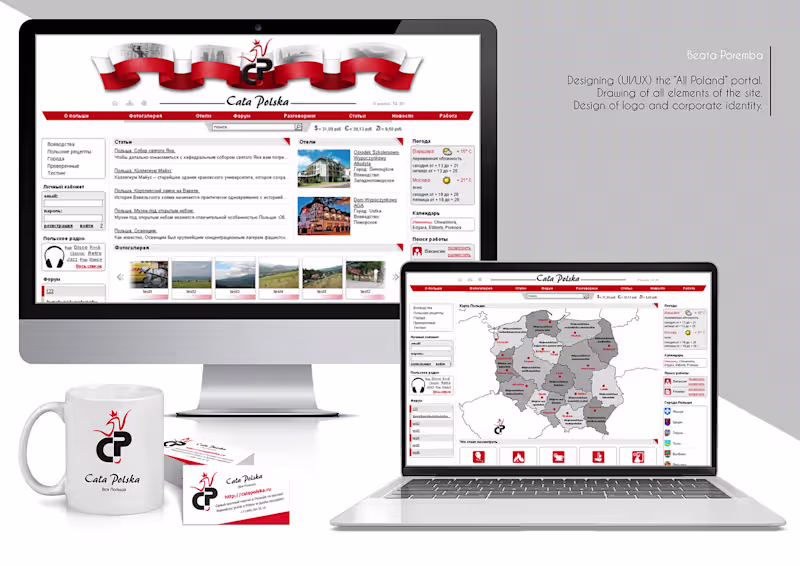 Cover image for Website design from scratch, ui/ux design, logo