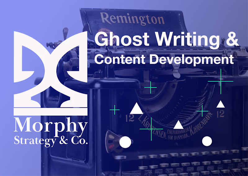 Cover image for Ghost Writing & Content Development