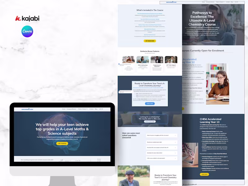 Cover image for EmpoweredSTEM Kajabi Growth and Marketing Support