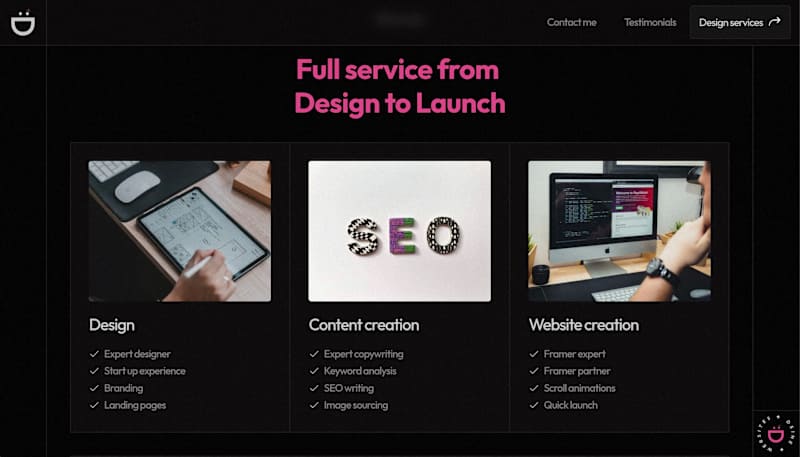 Cover image for Full business website for only $119 per month
