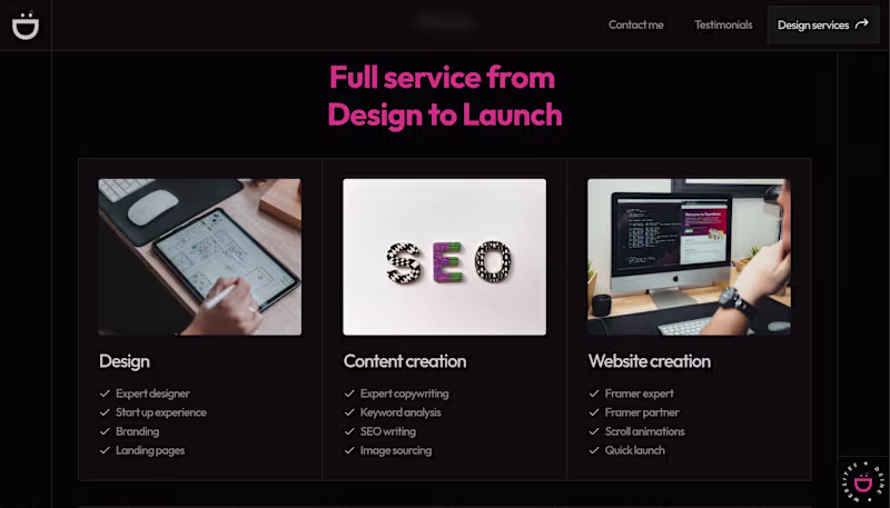 Cover image for Full business website for only $119 per month