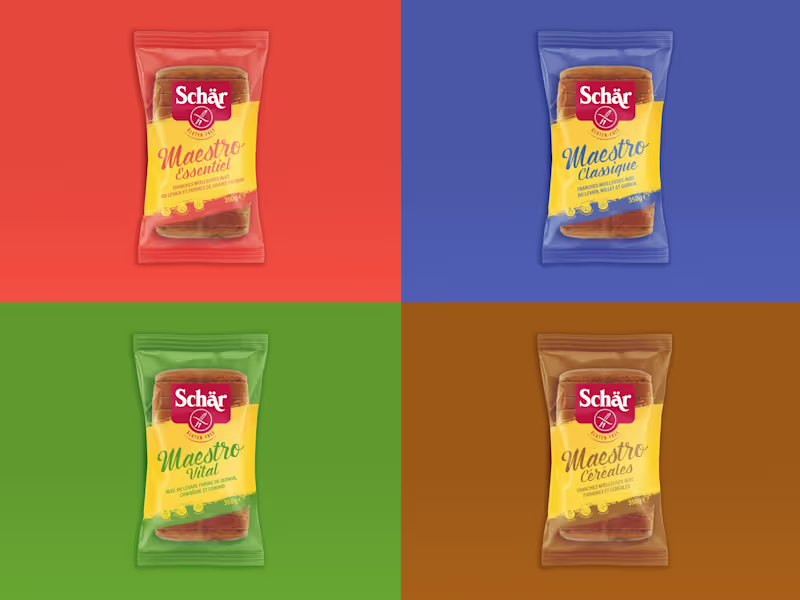 Cover image for Schar Gluten-Free Bread Packaging Rebranding 