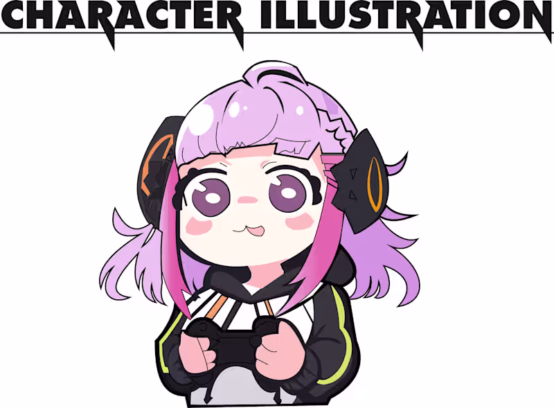 Cover image for Character illustration