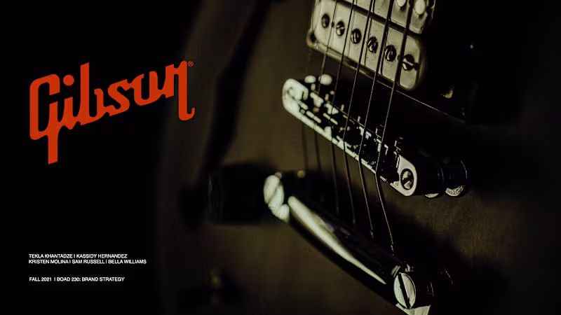 Cover image for Gibson Guitars : Bringing Classic sounds to Modern Ears 